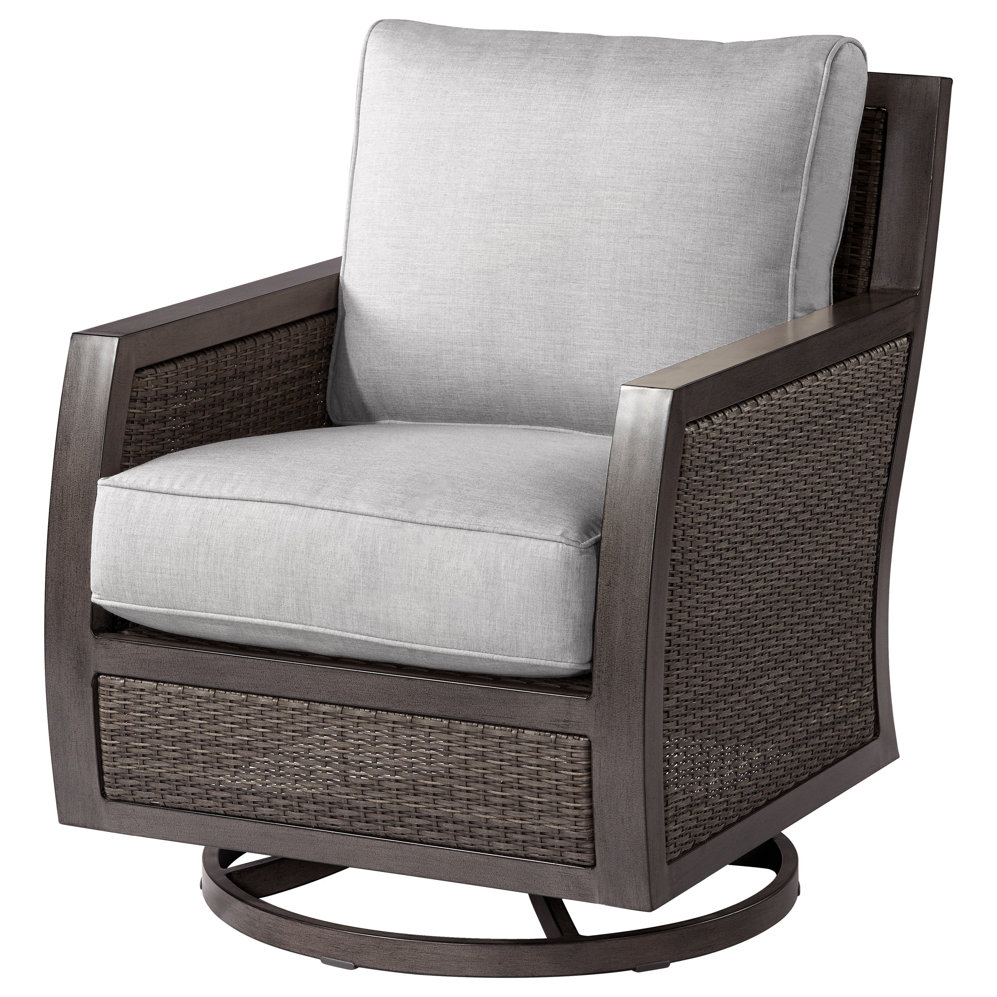 Apricity Outdoor Aurora Contemporary Swivel Rocker | Find Your